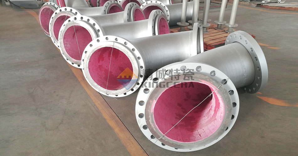 耐磨陶瓷管的安裝方法和注意事項